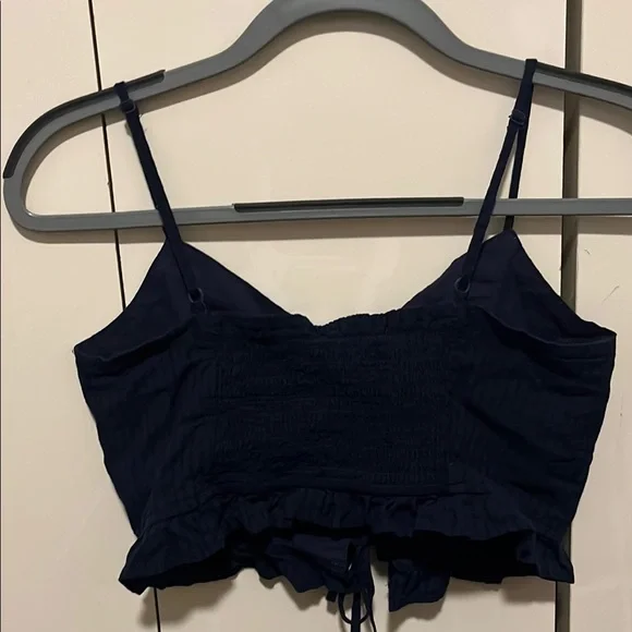 Navy Blue Women's Top - Picture 4 of 4